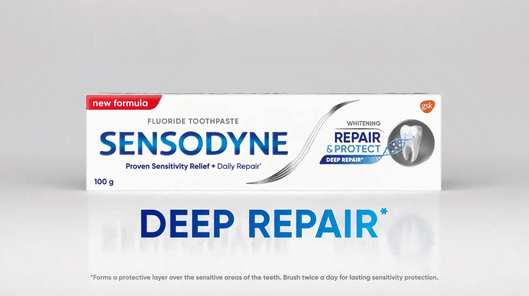 Why use Sensodyne Repair and Protect Why use Sensodyne Repair and Protect